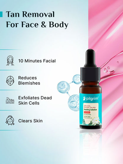 Pilgrim Peeling Solution For Tan Removal