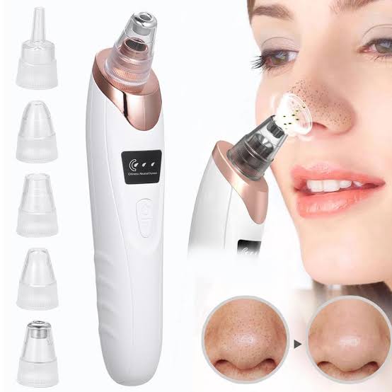 ⭐ DermaGlow™ 5-in-1 Acne & Blackhead Remover Pro
