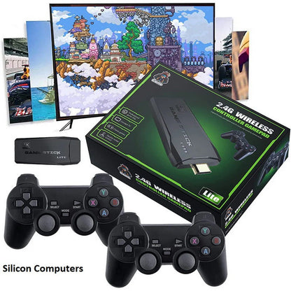 M8 (64GB) HDMI Game Stick Console – 10,000 Games Box